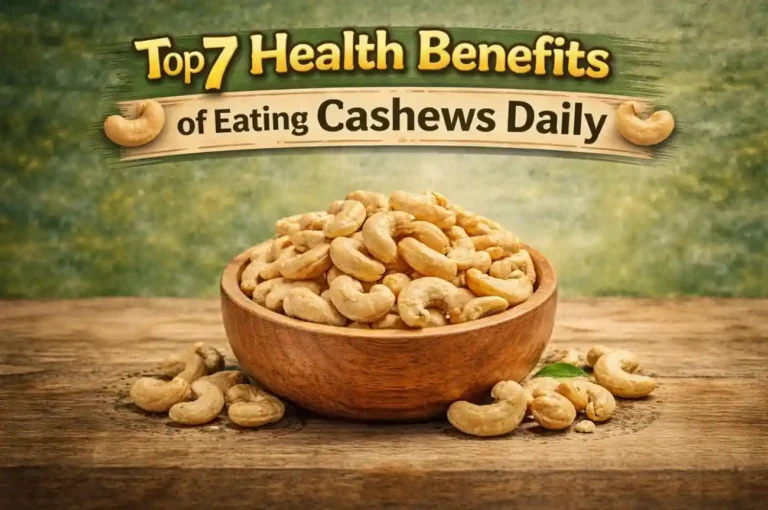Top 7 Health Benefits of Eating Cashews Daily